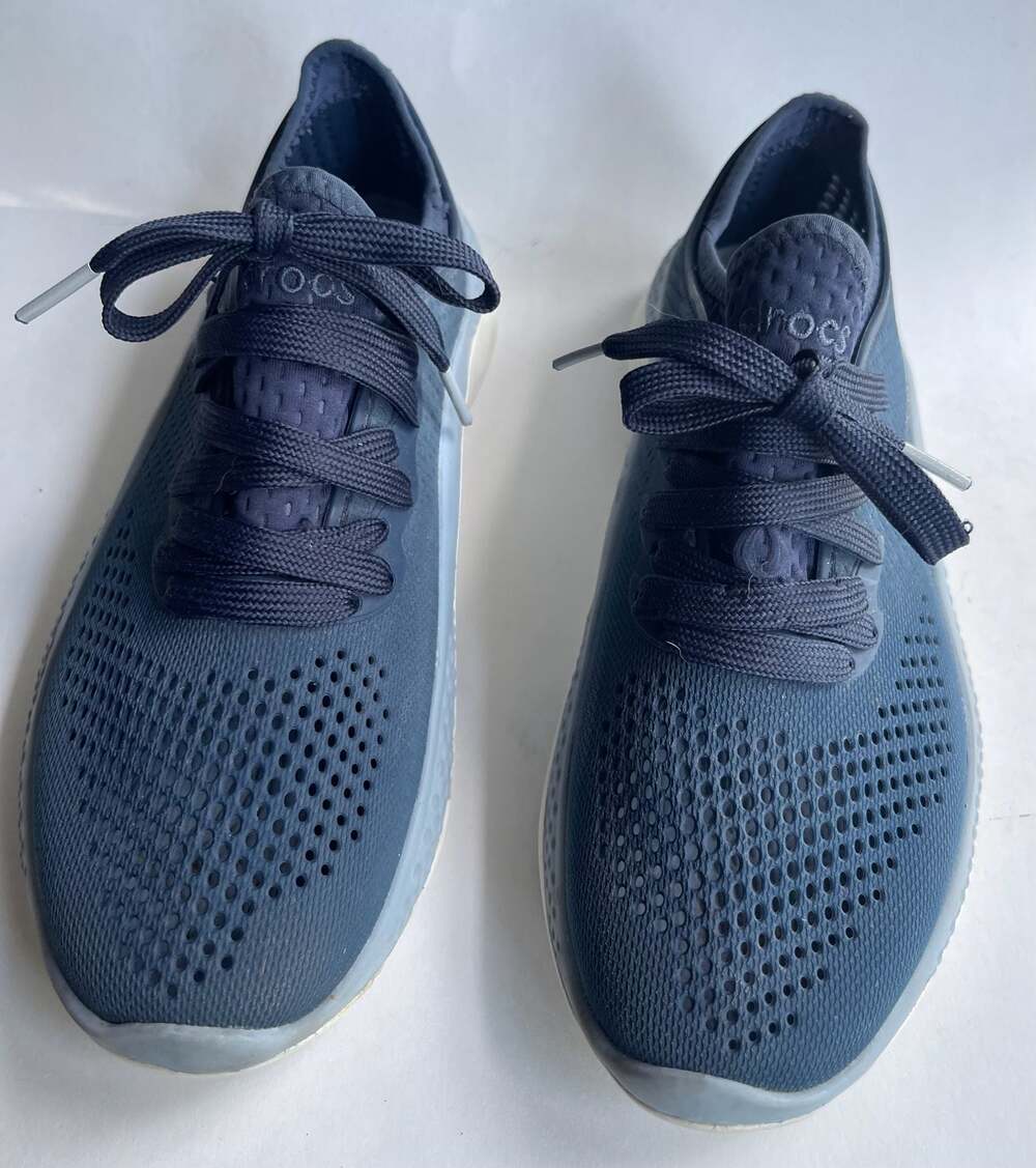 Crocs LiteRide 360 Pacer Women's Lace-Up Sneakers Navy Blue 206705